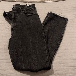 Abercrombie and Fitch ultra high rise mom jeans